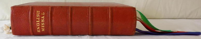 English Missal Knott and Son 5the Edition